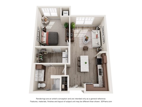 1 bed 1 bath I at The Winslow 62+ Apartments, West St Paul, 55118